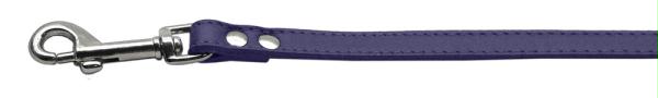 Picture of Mirage Pet Products 83-12 12Pr Fashionable Leather Leash Purple .50 in.  Wide