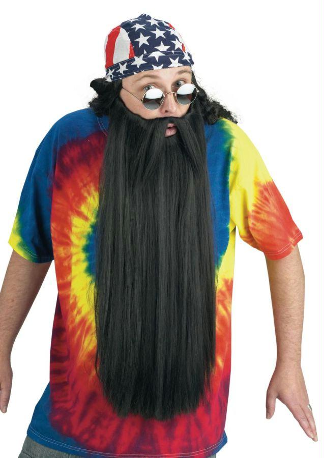 Picture of Costumes For All Occasions Fw90026Bk Beard W Mustache Black