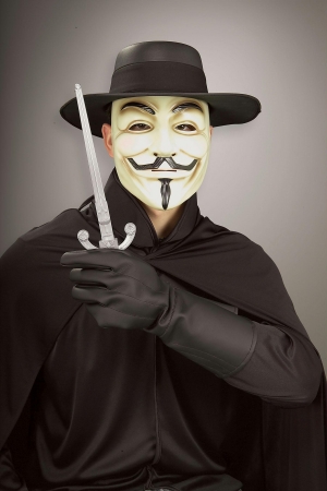 Picture of Costumes For All Occasions Ru6888 V For Vendetta Gloves