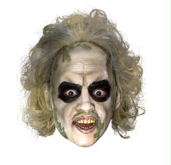 Picture of Costumes For All Occasions Ru4516 Beetlejuice 3/4 Vnyl Mask W Ha