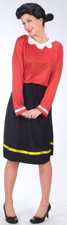 Picture of Costumes For All Occasions Fw102734Sd Olive Oyl Adult Small Medium