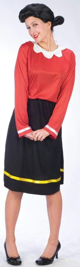 Picture of Costumes For All Occasions Fw102734Ml Olive Oyl Adult Medium Large