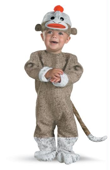 Picture of Costumes For All Occasions Dg1769W Sock Monkey 12-18 Months