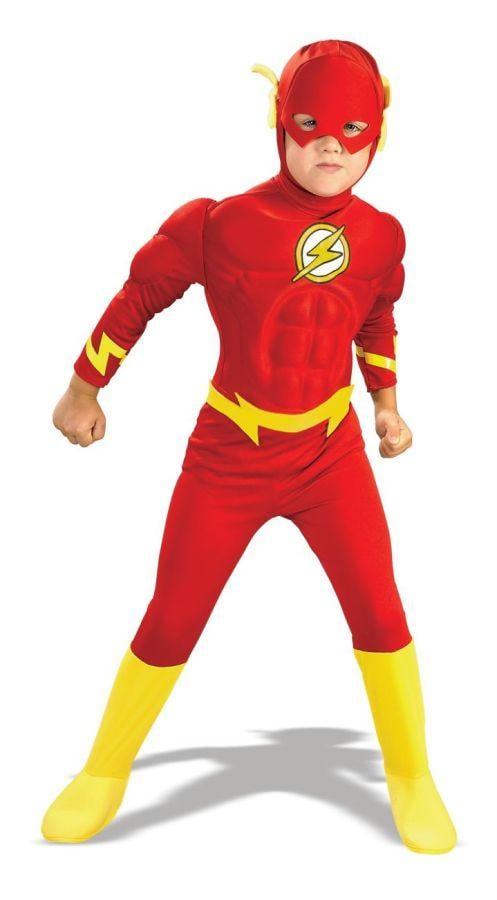 Picture of Costumes For All Occasions Ru82308Lg Flash Deluxe Musc Child Lg
