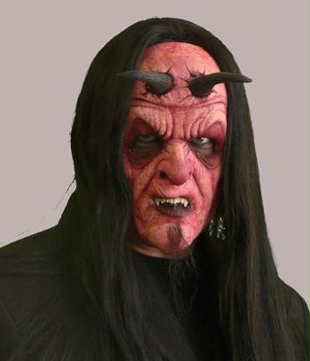 Picture of Costumes For All Occasions Ta460 Devil Full Face Foam Prostethi