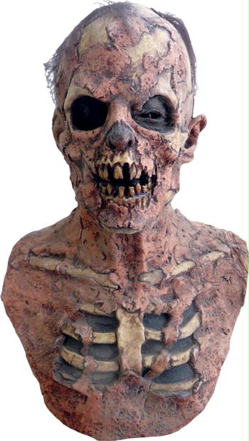 Picture of Costumes For All Occasions Ta461 Zombie Ground Breaker Mask