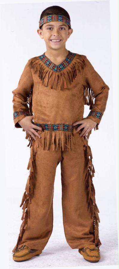 Picture of Costumes For All Occasions Fw131022Lg American Native American Boy Chld Large