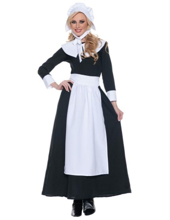 Picture of Costumes For All Occasions Ur29167Md Pilgrim Woman Medium