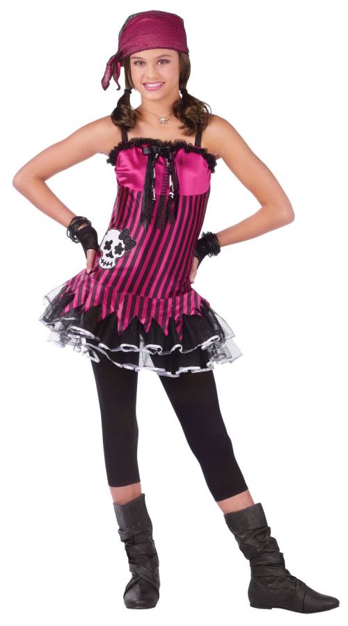 Picture of Costumes For All Occasions Fw121243 Rockin&apos; Skull Pirate Teen 0-9