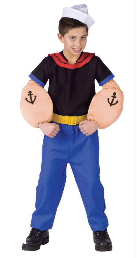 Picture of Costumes For All Occasions Fw102721Lg Popeye Toddler 3T 4T