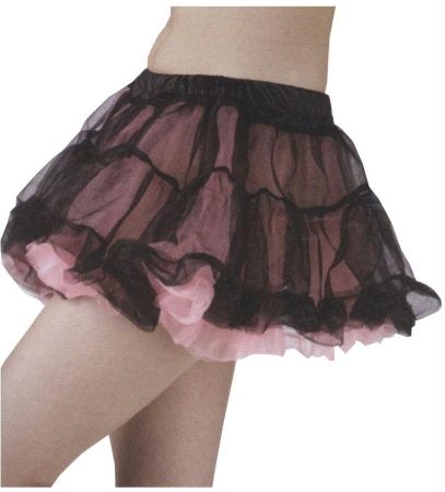 Picture of Costumes For All Occasions Fw90124Bp Tutu Skirt Black/Pink