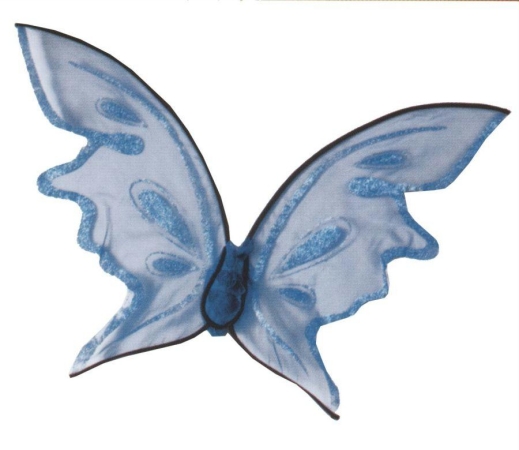 Picture of Costumes For All Occasions Fw90456Bu Wings Butterfly Blue Hot Color