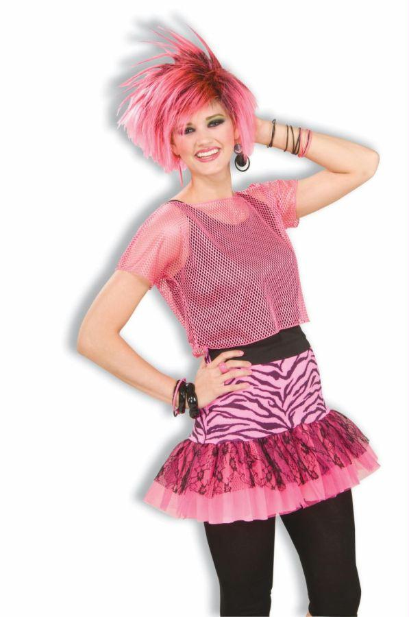 Picture of Costumes For All Occasions Fm63078 Pop Party Skirt Pink