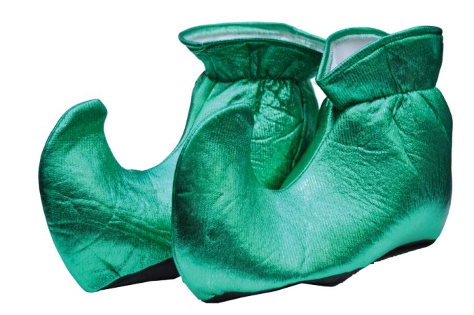 Picture of Costumes For All Occasions Fm51489 Elf Shoes Cloth Green