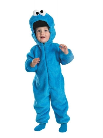 Picture of Costumes For All Occasions Dg6598S Cookie Monster Deluxe 2T