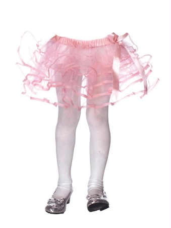 Picture of Costumes For All Occasions Ua4903Pk Petticoat Tulle With Bow Chld Pk
