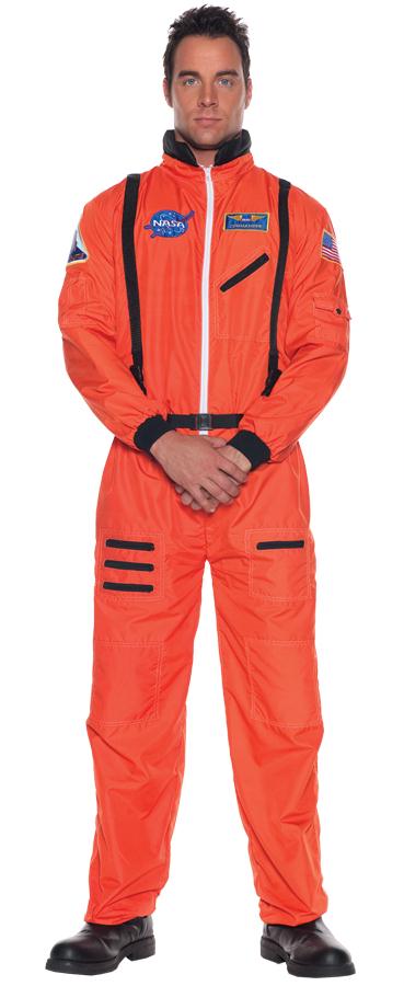 Picture of Costumes For All Occasions Ur29137 Astronaut Mens Orange Std