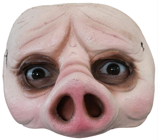 Picture of Costumes For All Occasions Ta492 Half Pig Mask