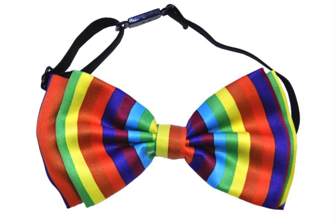 Picture of Costumes For All Occasions Sa10159 Bow Tie Rainbow