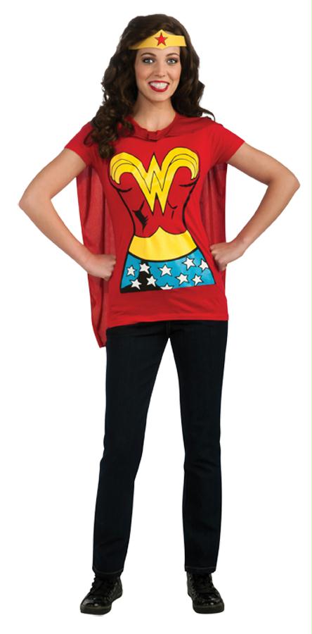 Picture of Costumes For All Occasions Ru880475Sm Wonderwoman Shirt Small