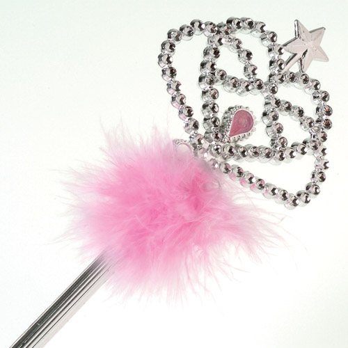 Picture of US Toy Company 2296 Princess Wands with Feather Boa - Pack of 12