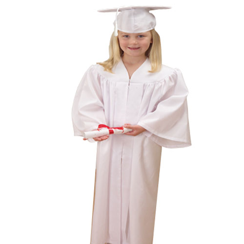 Picture of US Toy Company OD303 White Graduate Outfit