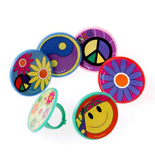 Picture of US Toy Company VL86 Retro Rings-48-Pc