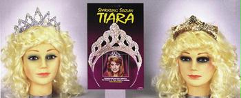 Picture of Costumes For All Occasions Fw9195Pw Tiara Sparklng Prl Wht Seqn