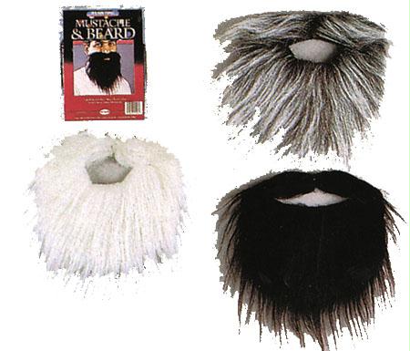 Picture of Costumes For All Occasions Fw9265 Mustache And Beard 24 Pc Asst