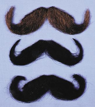 Picture of Costumes For All Occasions Cb36Lb Mustache 20S Style Lt Brown