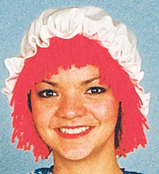 Costumes For All Occasions 12109 Raggedy Ann Wig With Hat