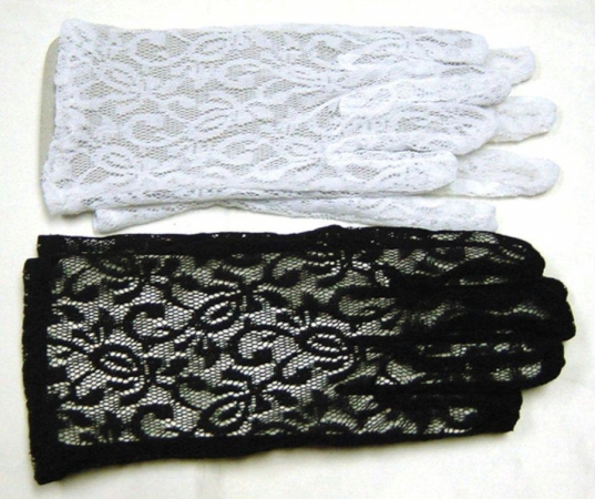 Picture of Costumes For All Occasions Fw8147Wt Gloves Lace White