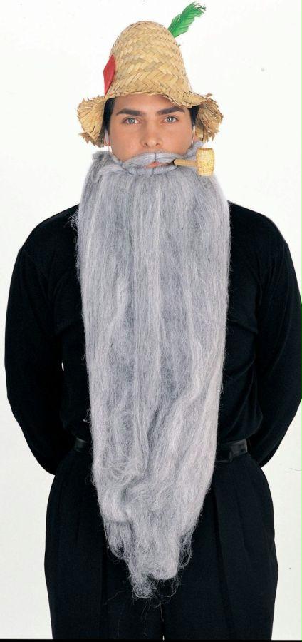 Picture of Costumes For All Occasions Ru2053Gy Mohair 25 Inch Grey Beard