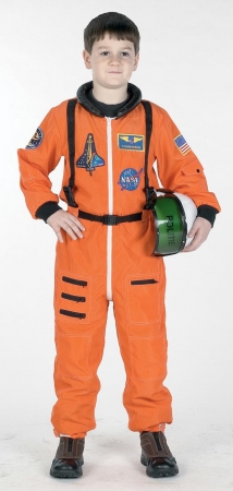 Picture of Costumes For All Occasions Ar52Md Astronaut Suit Orange 8 To 10
