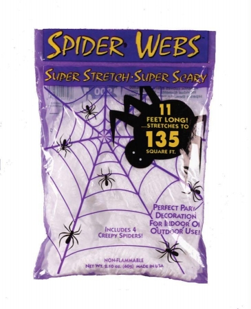 Picture of Costumes For All Occasions Fw391 Spider Web 40Gr White