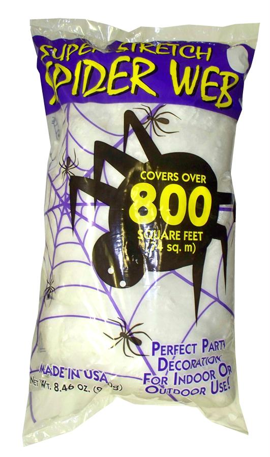 Picture of Costumes For All Occasions Fw9523 Spider Web White 8.4 Oz