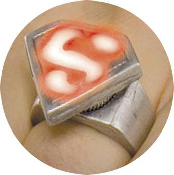 Picture of Costumes For All Occasions Ru6609 Superman Ring