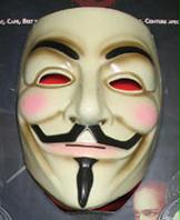 Costumes For All Occasions Ru4418 V For Vendetta Mask
