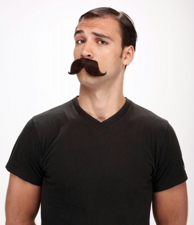 Picture of Costumes For All Occasions Pm531223 Mustache The English Brown