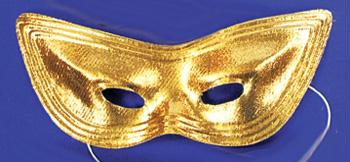 Picture of Costumes For All Occasions Ti06Gd Harlequin Mask Lame Gold