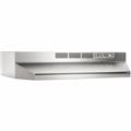 Broan 412404 24 in. Non-Ducted Range Hood - Stainless Steel Broan 412404 24 in. Non-Ducted Range Hood - Stainless Steel