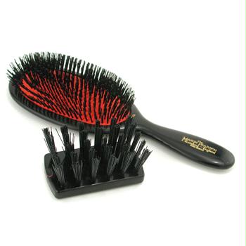 Picture of Mason Pearson 10505237509 Boar Bristle - Large Extra Pure Bistle Large Size Hair Bush -Dark Ruby - 1pc