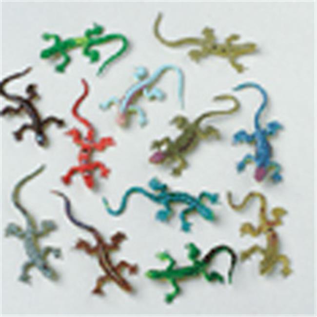 US Toy Company 7072 Mini Lizards - Pack of 12