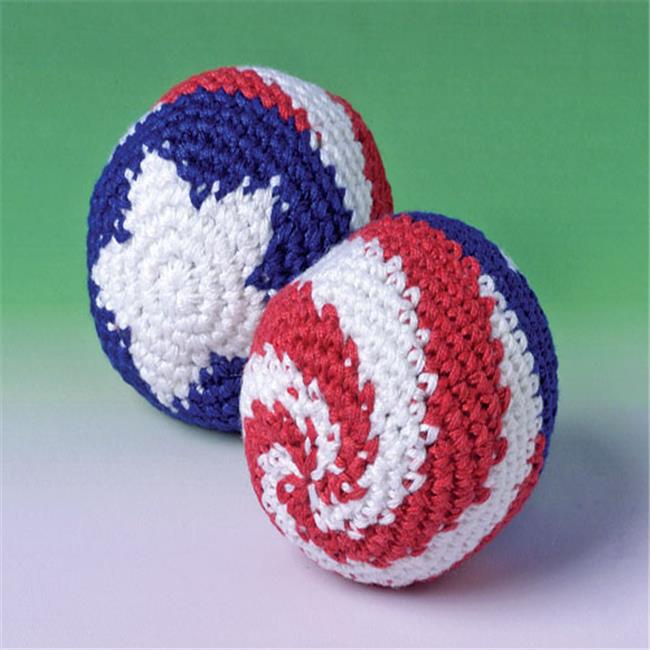US Toy Company GS504 Patriotic Kickballs - Pack of 12