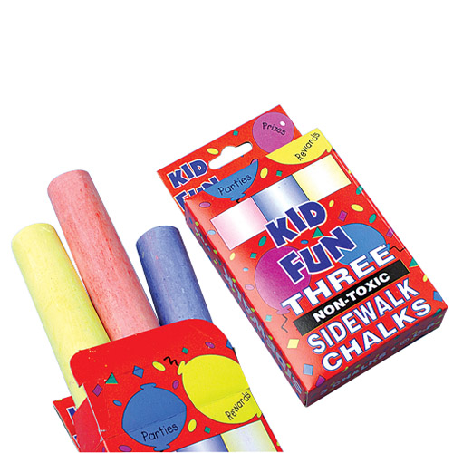 Sidewalk Chalk-3-Bx - Pack of 12