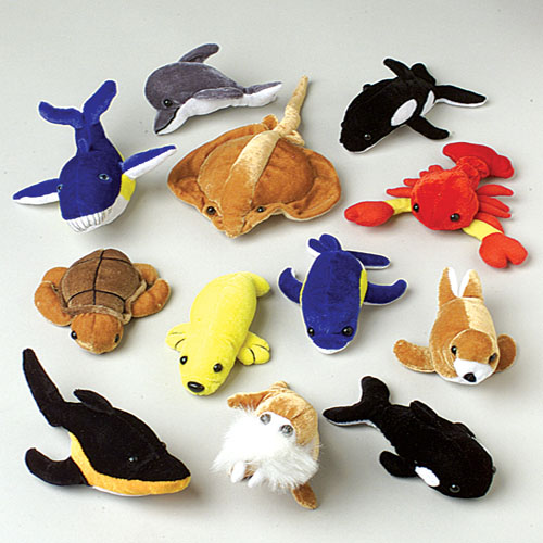 Picture of US Toy Company HL76 Sea Animals - Pack of 12