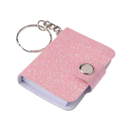 KC387 Mini Glitter Notebook Keychains