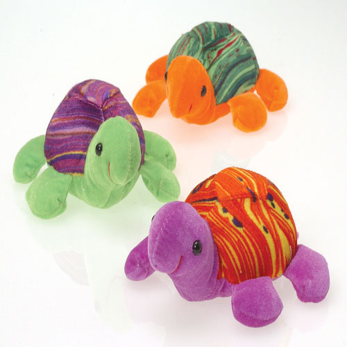 Picture of US Toy Company SB539 Psychedelic Turtles - Pack of 12