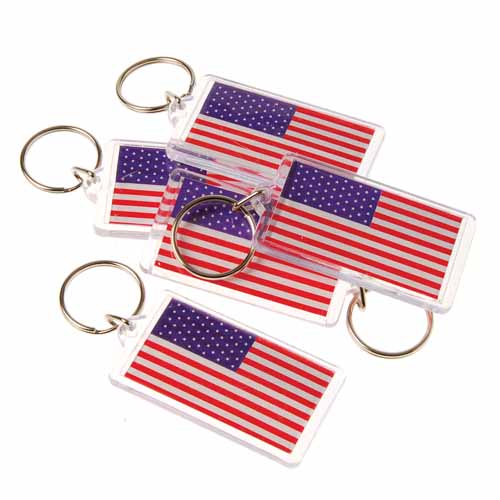 U.S. Flag Keychain