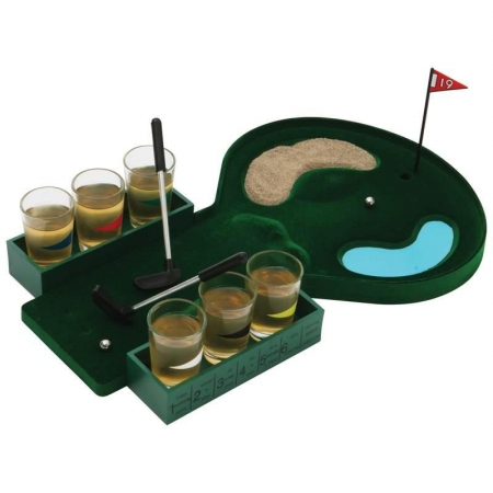Maxam SPDGOLF Maxam Drinking Golf Game W 6 Glasses